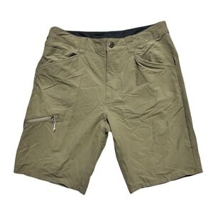 Patagonia Men's Cargo Hiking Shorts Size 32 Beige Lightweight Casual‎